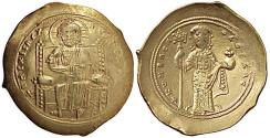 Ancient Coins - The Byzantine. Constantine X Ducas, 1059-1067 AD. AV Histamenon Nomisma (4.40 g). Constantinopolis mint.