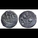 Ancient Coins - Julius Caesar - denarius Caesar elephant! MUST HAVE (AP26132)