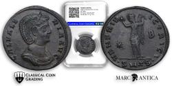 Ancient Coins - CCG Certified! GALERIA VALERIA. AE Follis. 308-311 A.D. Thessalonica.