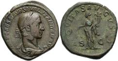 Ancient Coins - Severus Alexander 222-235 AD. Rome AE sestertius (33 mm, 26,58 g)