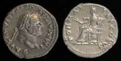Ancient Coins - High-Grade Silver Portrait – Vespasian (69-79 AD)