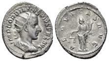 Ancient Coins - Gordian III AR Antoninianus. Rome, AD 239-240.