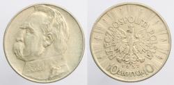 Ancient Coins - 10 Zlotych POLAND - FIRST REPUBLIC, 1919-1939 - 1937, Warsaw