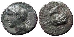 Ancient Coins - The Greek. Corinthia. Corinth. Circa 350-300 BC. AR Hemidrachm (1.30 g).