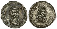 Ancient Coins - Julia Domna AR Denarius 196-211 AD. Rome