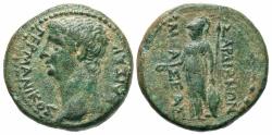 Ancient Coins - LYDIA. Sardes. Germanicus (Died 19). AE. Mnaseas, magistrate.