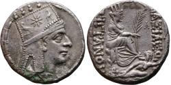 Ancient Coins - ARMENIAN KINGDOM. Tigranes II the Great (95-56 BC). AR tetradrachm (26 mm, 15.53 g).