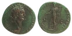 Ancient Coins - Domitian. A.D. 81-96. AE as (29 mm, 10.14 g). Rome mint, struck A.D. 86.
