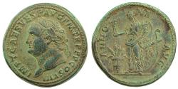 Ancient Coins - TITUS. 79-81 AD. Æ Sestertius (33.60 mm, 34.40 g). Struck 80 AD.