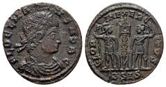 Ancient Coins - DELMATIUS (Caesar, 335-337). Follis. Siscia.