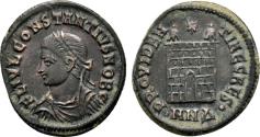 Ancient Coins - CONSTANTIUS II (Caesar, 324-337). AE Follis (3.03 g, 18 mm, 6h ). Nicomedia.