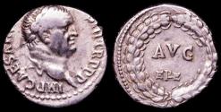 Ancient Coins - Vespasian. AD 69-79. AR Denarius (3.41 g; 16 mm). Ephesus mint. Struck AD 71.