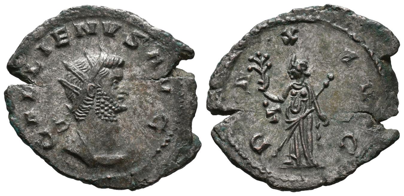 Gallienus AD 253-268. Rome Antoninianus Billon 22 mm., 3,38 g.