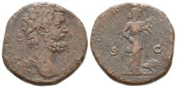Ancient Coins - SEPTIMIUS SEVERUS – SESTERTIUS – ROME – AFRICA – GOOD FINE!