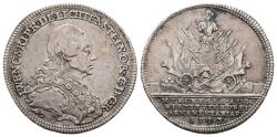 World Coins - LIECHTENSTEIN – JOSEF WENZEL – AR MEDAL – 1772 – VF!