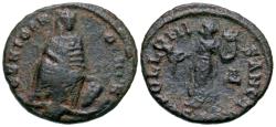 Ancient Coins - ROME. Anonymous Pagan Issues. Ca. A.D. 305-313. BI quarter-follis. Antioch mint, struck A.D. 311/12.