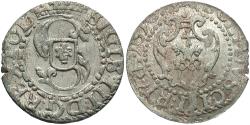 World Coins - Latvia, Riga. Sigismund III. 1616. AR Solidus. Unc.