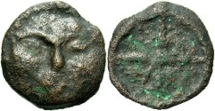 Ancient Coins - Thrace, Olbia, . 438-410 B.C.. Æ 26 mm. Fair.