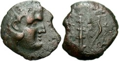 Ancient Coins - Bosporus Kingdom, Leukon. 240-230 B.C.. AE obol. Near Fine.