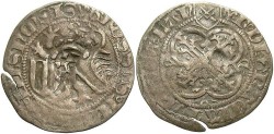 World Coins - Germany, Erfurt. AR Groschen. VF.