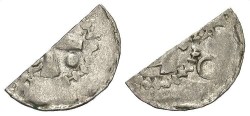 World Coins - Germany, Cologne. Early 11th century. AR 1/2 Denier. VF.
