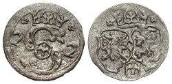 World Coins - Poland. Sigismund III. 1622. Trseciak. Near EF.
