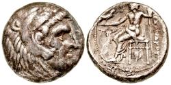 Ancient Coins - Macedonian Kingdom. Alexander III the Great. AR tetradrachm. Postumous issue under Philip III. Sardes mint, ca. 323-319 BC.