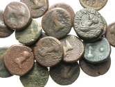 Ancient Coins - [Greek]. Lot of nineteen Æ staters of the Bosporan Kingdom, all different.