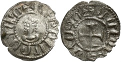 Ancient Coins - Armenian Kingdom. Hetoum II. 1289-1293. BI 'denier'. Good VF, very rare, especially this well preserved.