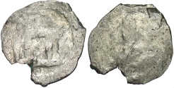World Coins - Lithuania. Witold. 1392-1430. AR denar. Near Fine, small edge chip. Rare.