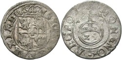 World Coins - Poland. Sigismund III. 1617. Poltorak. VF.