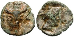 Ancient Coins - Thrace, Chersonnesos. Ca. late 3rd century B.C. Lead tessera. Fine. Rare and unusual.