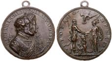 World Coins - France. Henri IV (1589-1610). Bronze Medal, 1603.