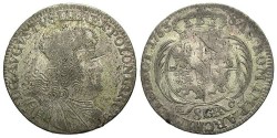 World Coins - Poland. Friedrich Augustus II. 1753. 8 Groszen. Fair.