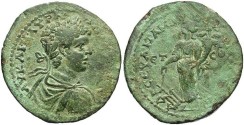 Ancient Coins - Pontus, Amaseia, Caracalla. A.D. 198-217. Æ 29 mm. VF, nice green patina.