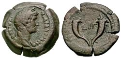 Ancient Coins - Egypt, Alexandria. Hadrian. A.D. 117-138. AE obol. Dated RY 14 (A.D. 130/1).