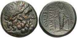 Ancient Coins - Phrygia, Apameia. Ca. 133-48 B.C. Æ 18 mm. VF, dark brown patina.