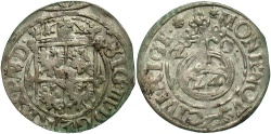 World Coins - Poland. Sigismund III. 1620. AR Polturak. Riga. AU.