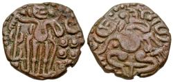 Ancient Coins - Southern India. Raja Raja Chola. 985-1014. AE Kahavanu