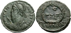 Ancient Coins - Julian II. A.D. 360-363. AE 3. VF. Heraclea