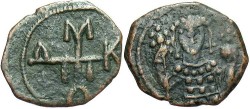 Ancient Coins - Manuel I Comnenus. 1143-1180. Æ 1/2 tetarteron. VF.