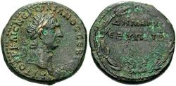 Ancient Coins - Caesarea, Cappadocia, Trajan. A.D. 98-117. ’ 22 mm. VF.