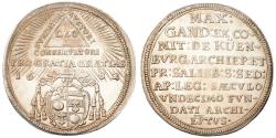 World Coins - Salzburg. Max Gandolph v. Küenburg (1668-1687). Silver Dreifacher Dukaten, 1682.