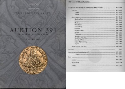 World Coins - Dr. Busso Peus Nachf.  Auction 391 - May 2-4, 2007
