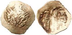 Ancient Coins - Andronicus II and Michael IX. Gold Hyperpyron (3.84 g), 1295-1320 Constantinople.