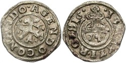 World Coins - Germany, Brunswick-Wolfenbuttel. Friedrich Ulrich. 1619. 1/24 Thaler. Good VF.