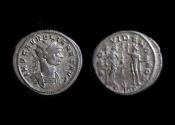 Ancient Coins - Aurelian Ae Antoninianus, 274-275 AD