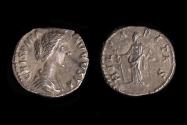 Ancient Coins - Crispina - Hilaritas Denarius