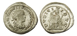Ancient Coins - Hostilian Ar. antoninianus (AD 251)