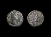 Ancient Coins - Domitia Ae4. Silandos